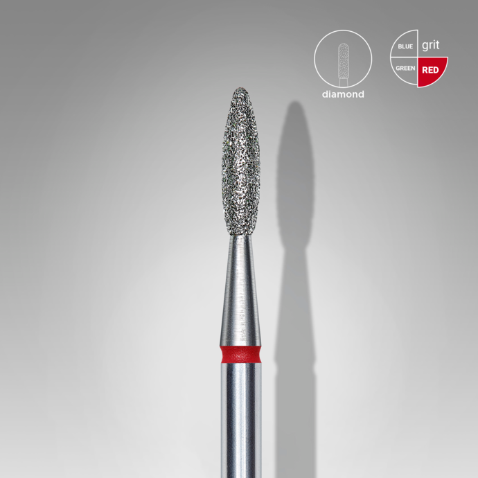 Staleks Diamond nail drill Red FA10R021/8