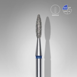 Staleks Алмазная фреза для маникюра Синяя FA70B016/10