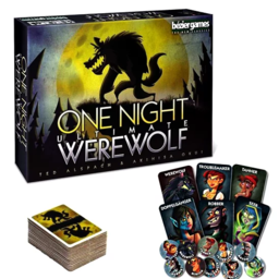 One Night Ultimate Werewolf Board game