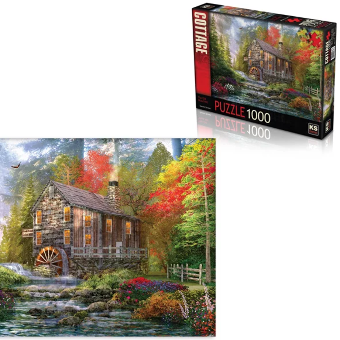 1000 Pcs Puzzle - Old Windmill