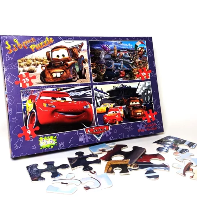 Animated puzzle series - Cars