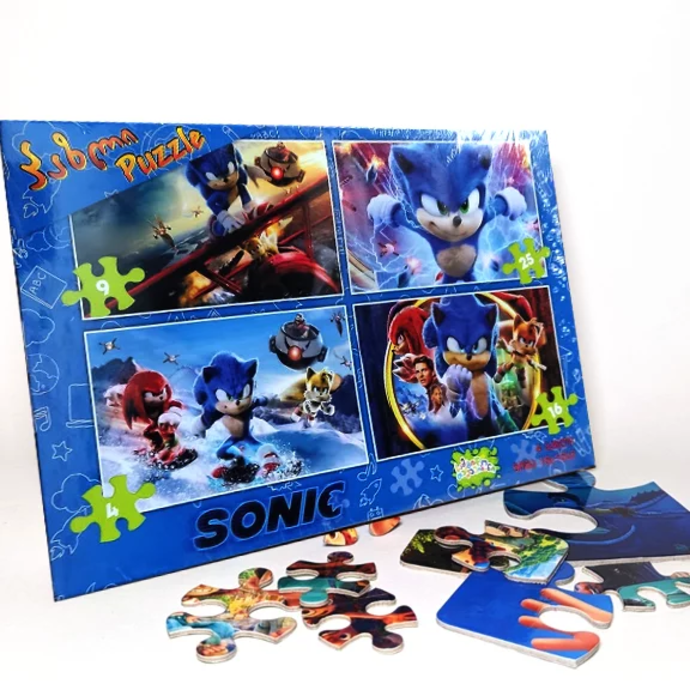 Animated puzzle series - Sonic