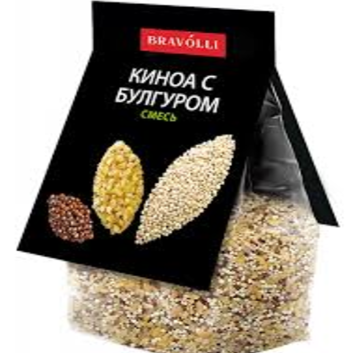 Bravoli quinoa with bulgur