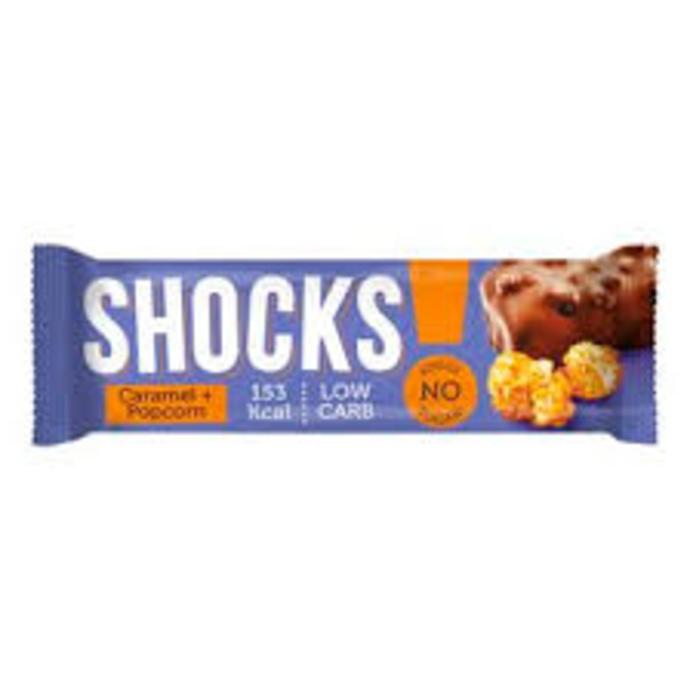 Shocks Caramel Popcorn Bar