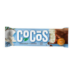FitnesShock "Vanilla-Coconut" Glazed Bar
