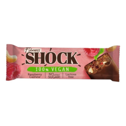 FitnesSchok Vegan Raspberry Cashew Bar