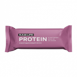 Protein bar "Black Currant Mousse" by Raw Life
