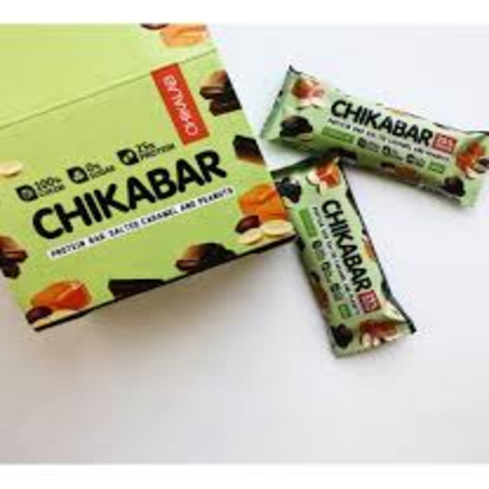 Батончик протеиновый чикабар соленая карамель