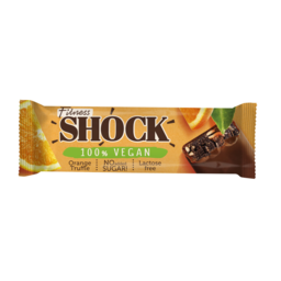 Vegan Orange Truffle Bar Fitnesc Schok