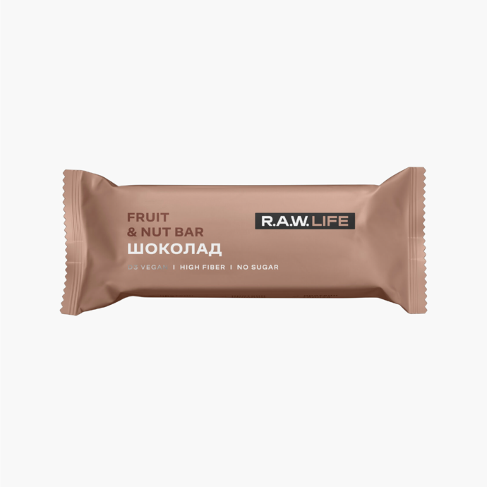 Raw chocolate bar