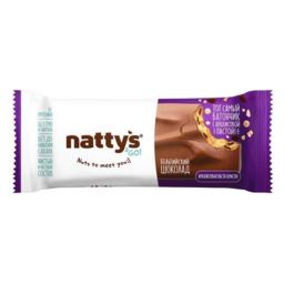 Protein Bar with Peanut Butter, Crisps, and Raisins Nattys