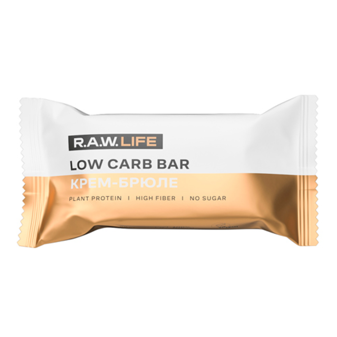 Protein and nut bar "Crème Brûlée" by Raw Life