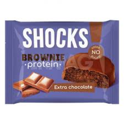 Extra Chocolate Protein Brownie Shock