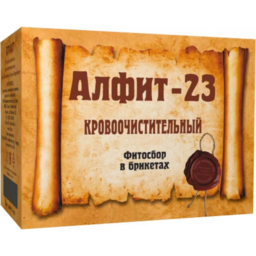 ალფიტ-23“ სისხლის გაწმენდის (დეტოქსიკაციის) ხსნარი