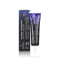**Innature Natural Toothpaste Antiplaque with Charcoal, Against Plaque from Tea, Coffee, Wine, and Tobacco**