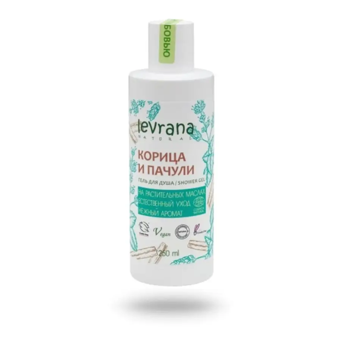 Гель для душа Корица и Пачули леврана