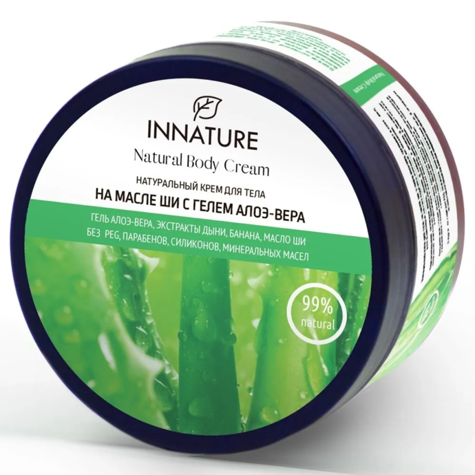 Innature Body Cream with Shea Butter and Aloe Vera Gel