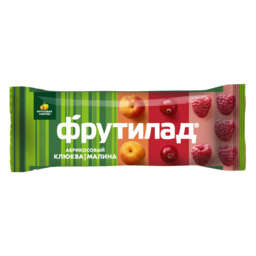 Fruit bar with cranberry and raspberry "Frutilad"