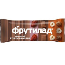 Date bar with hazelnuts and chocolate "Frutilad"
