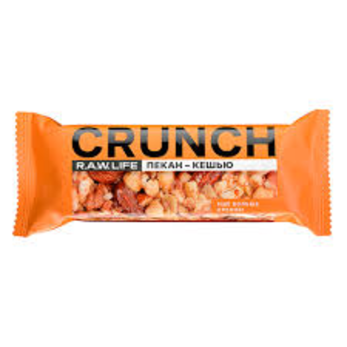 Pecan-Cashew Crunch Bar by RAV LIFE