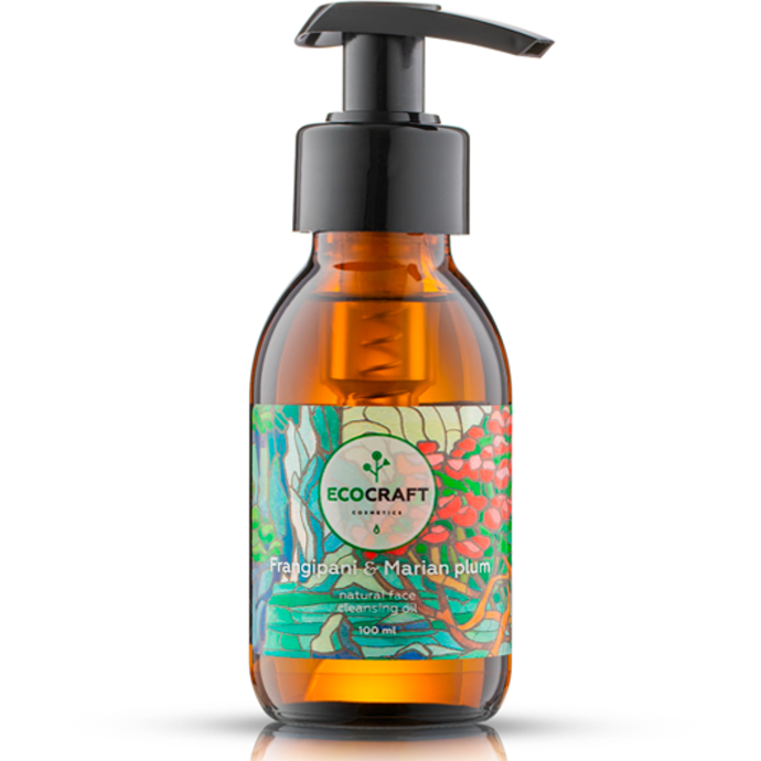 Hydrophilic oil of frangipani and Marian plum Ecocraft.
