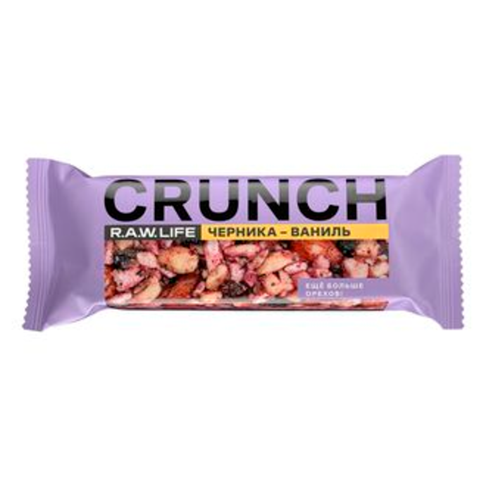 Crunch Bar Blueberry Vanilla from RAV LIFE