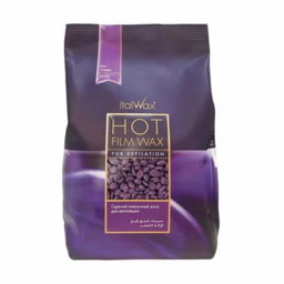 Italwax Hot Film Hard Wax in Granules Plum დეპილაციის ცვილი 1000გრ