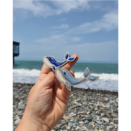 Dolphin Brooch