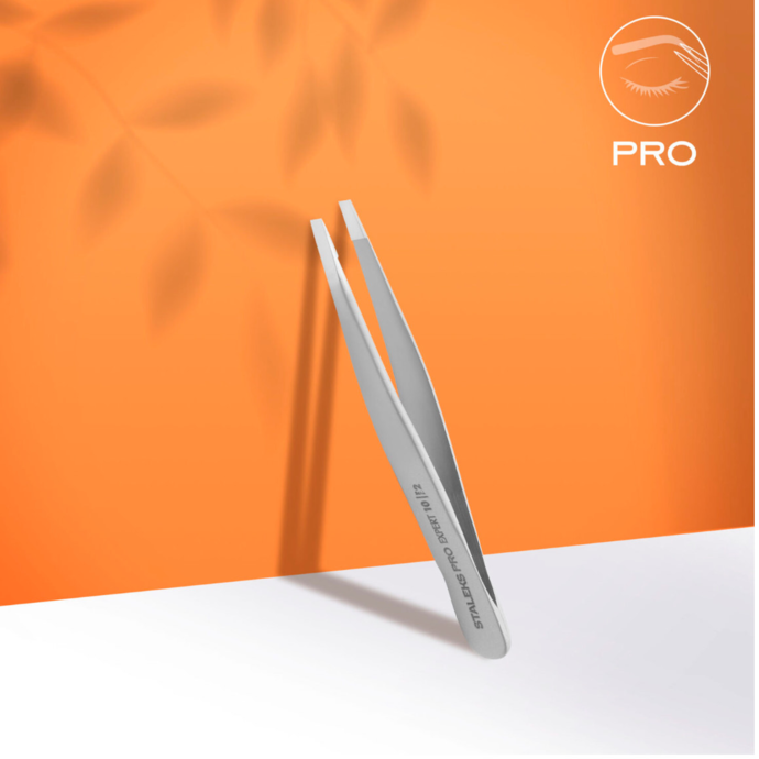 Staleks Expert 10/2 eyebrow tweezers