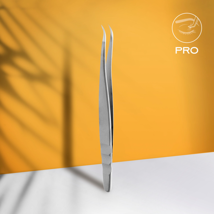 Staleks Expert 41/3 eyelash tweezers