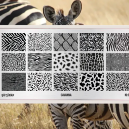 Go!Stamp! Stamping plate - 98 Savanna