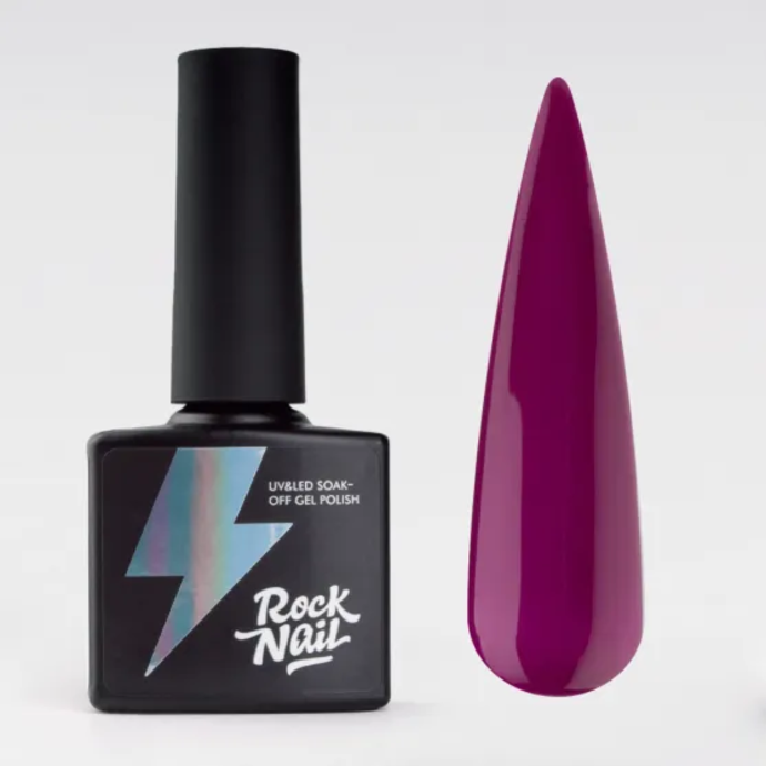 RockNail Gel Polish - Basic 128 Very Berry