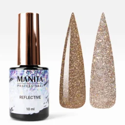 Manita Professional Gel Polish - "ამრეკლავი" ამრეკლი No02 (10 მლ)