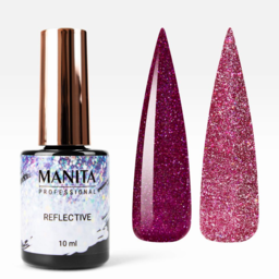 Manita Professional Гель лак  - "Reflective" светоотражающий No03 (10 мл)