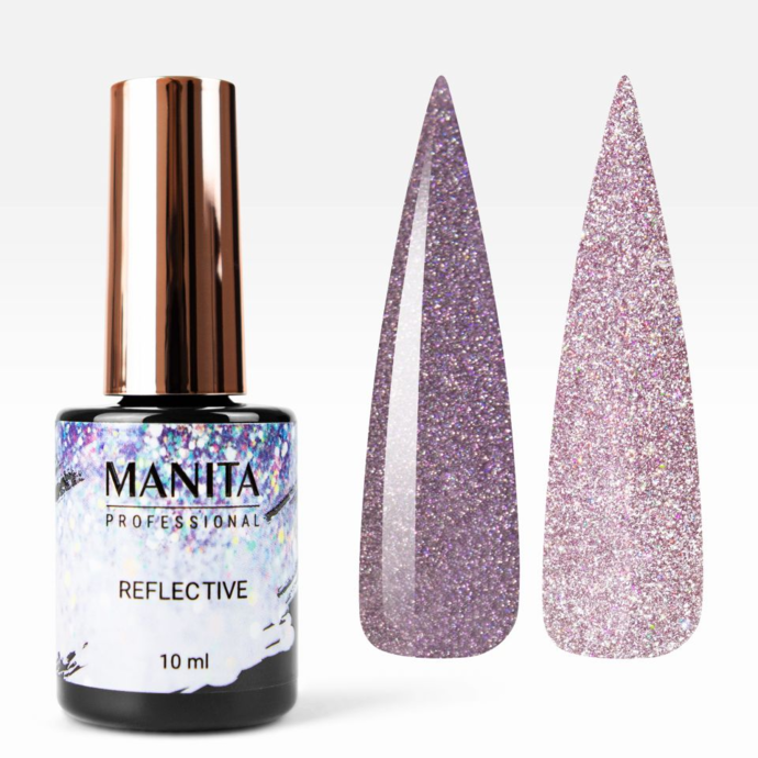 Manita Professional Gel polish - "Reflective" reflective No05 (10 ml)