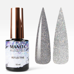 Manita Professional Gel polish - "Reflective" reflective No07 (10 ml)