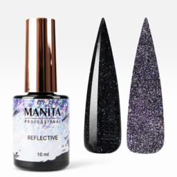 Manita Professional Гель лак  - "Reflective" светоотражающий No08 (10 мл)