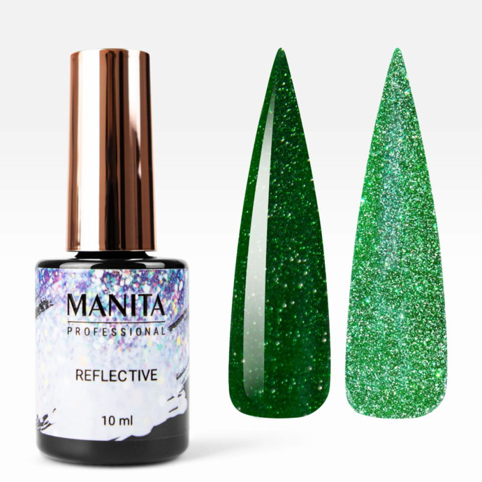 Manita Professional Гель лак - "Reflective" светоотражающий No10 (10 мл)