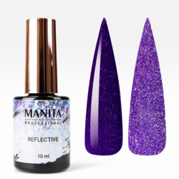Manita Professional Gel polish - "Reflective" reflective No. 11 (10 ml)