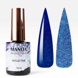 Manita Professional Gel polish - "Reflective" light-reflecting No. 12 (10 ml)