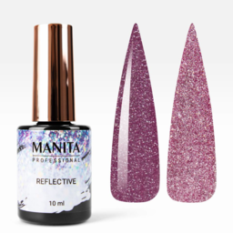 Manita Professional Гель лак  - "Reflective" светоотражающий No17 (10 мл)