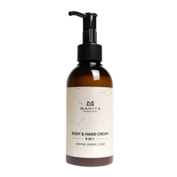 Manita Professional Cream - For hands and body jasmine, amber, cedar 150ml