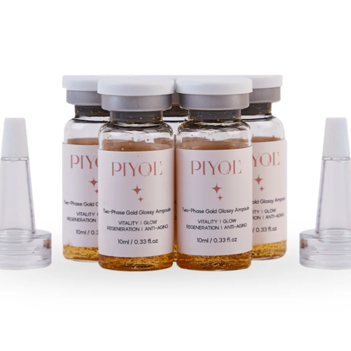 PIYOL' Two-Phase Gold Glossy Ampoule \ 10 ml x 5 ampoules