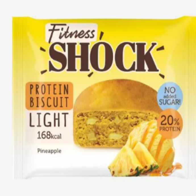 Fitness Shock Brownie Without Glaze – Pineapple Flavor
