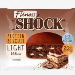 Fitness Shock Brownie Without Glaze – Tiramisu Flavor
