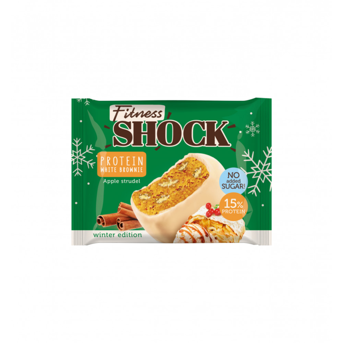 Protein Brownie Shock Apple Strudel