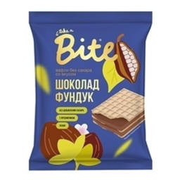 Chocolate Hazelnut Waffles Bite