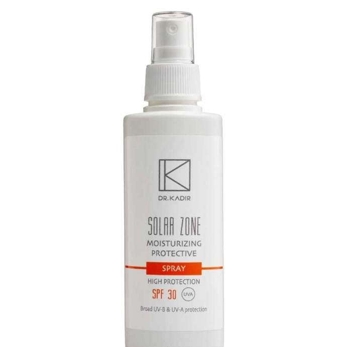 Dr. Kadir დამატენიანებელი დამცავი სპრეი SPF 30