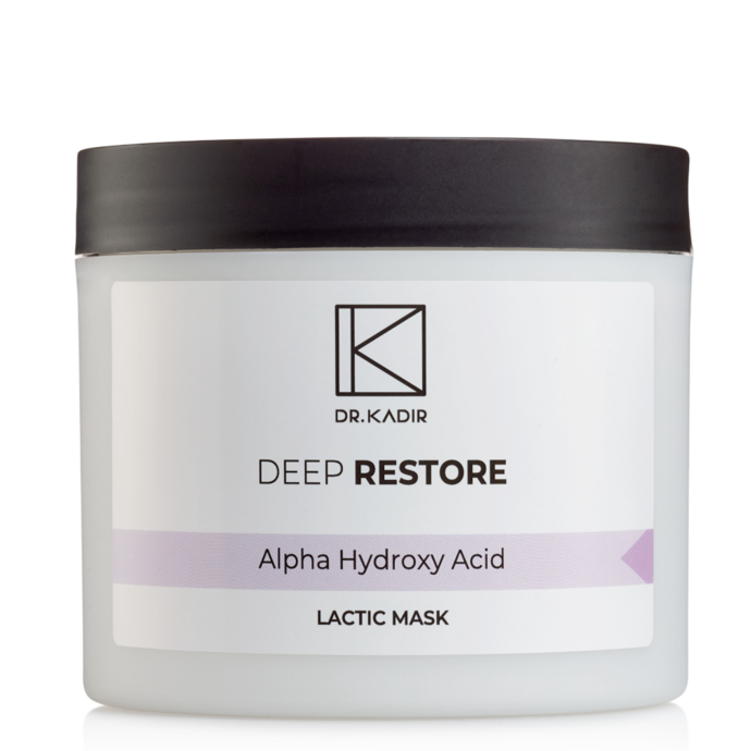 Dr. Kadir Deep Restore ლაქტური ნიღაბი ალფა ჰიდროქსი მჟავა რძის ნიღაბი