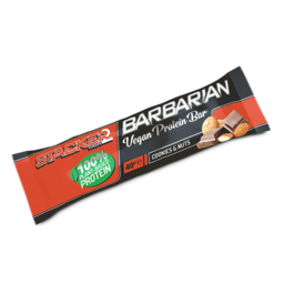 Stacker2 Europe Barbarian Vegan Protein Bar  (Cookie & nuts)